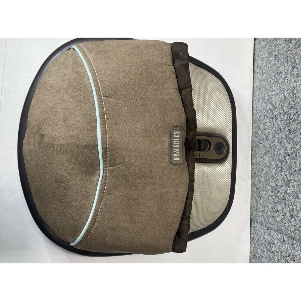 New HOMEDICS SHIATSU + AIR FOR MASSAGER Plus HEAT Compression Model FMS-275HA ✅